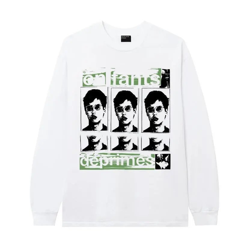 Design TV Gone Long Sleeve T-Shirt White - 14