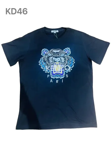 Kenzo Tiger Head Graphic Black T-Shirt - 16