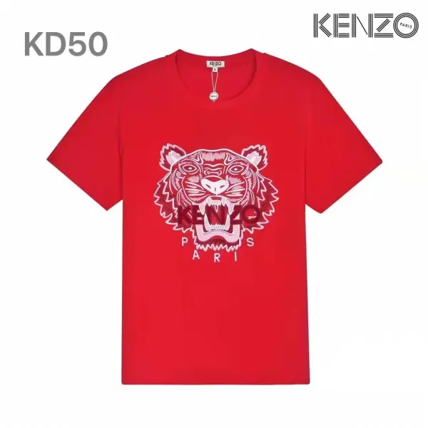 Kenzo Tiger Head Graphic Black T-Shirt - 31