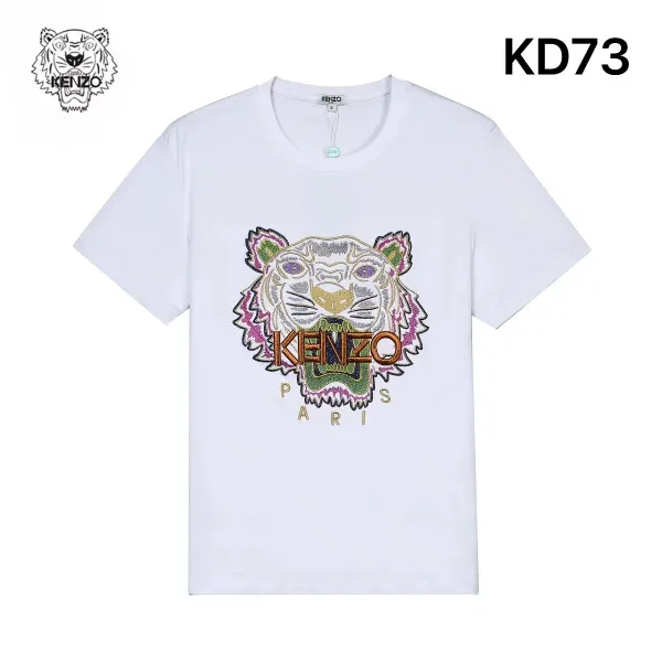 Kenzo Tiger Head Graphic Black T-Shirt - 47