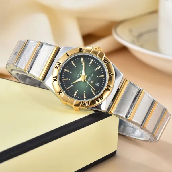 Design Constellation Co-Axial Master Chronometer Silver Dial Stainless Steel Watch Watches - 6