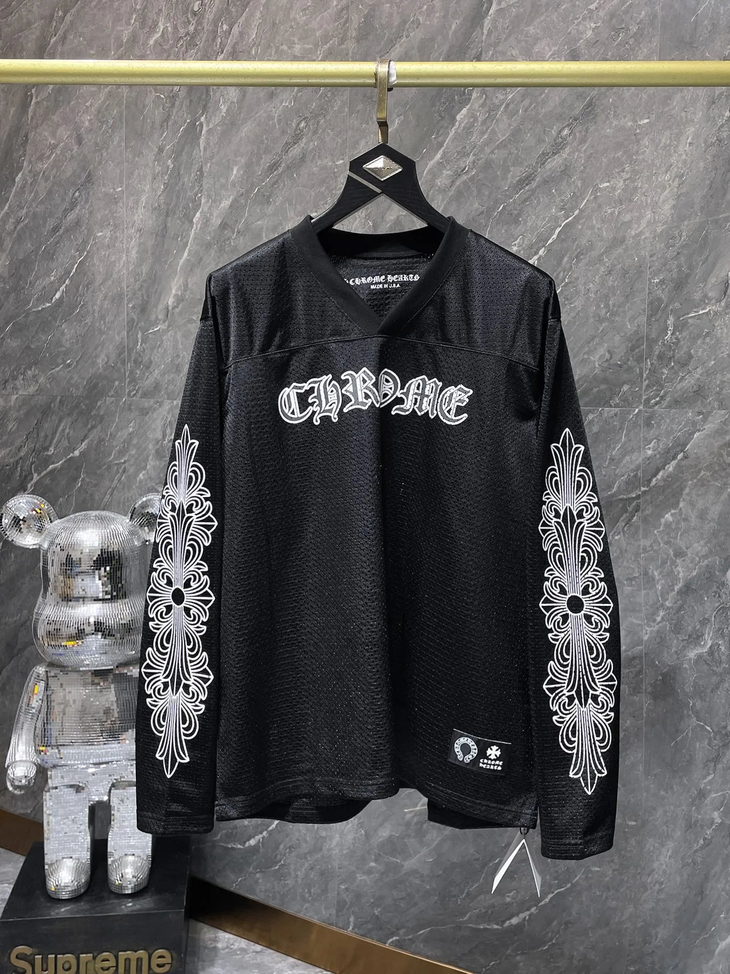 Chrome Hearts FORM Mesh Jersey Set Pink - 6