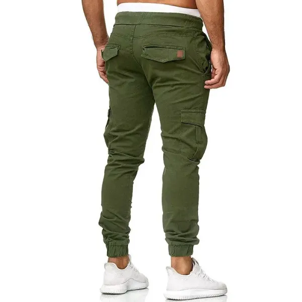 Design Cargo Jogger Pants Gray Pants - 14