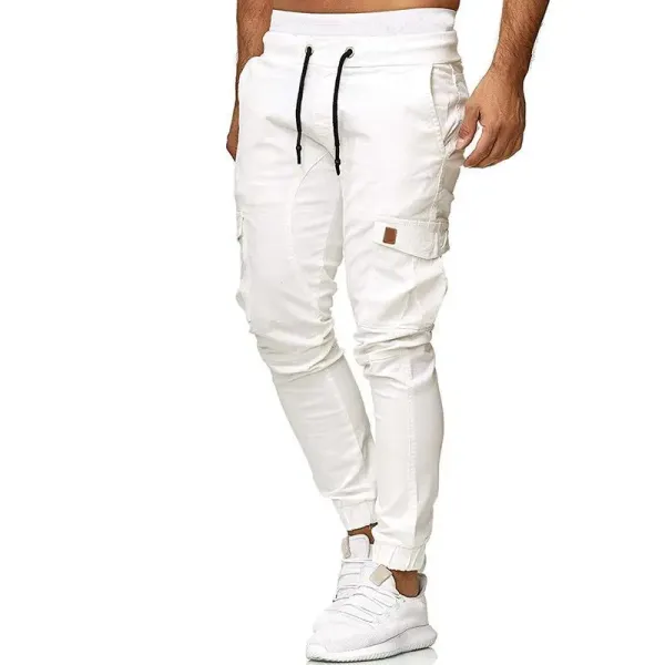 Design Cargo Jogger Pants Gray Pants - 24