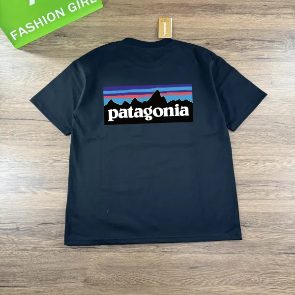 Patagonia P-6 Logo Responsibili-Tee Olive Green T-Shirt - 8