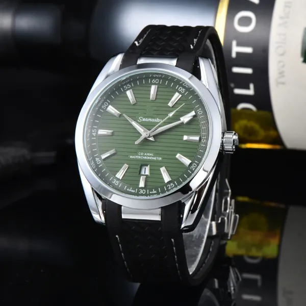 Omega Seamaster Aqua Terra Green Dial Mechanical Watch Watches - 5