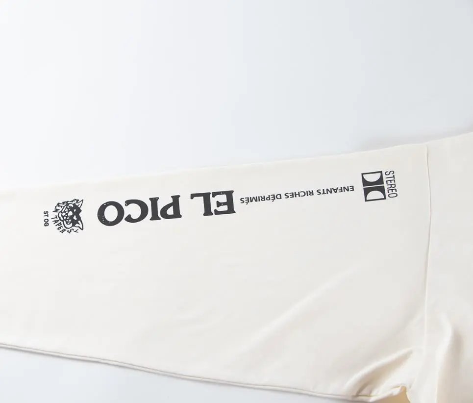 Design El Pico Long Sleeve Graphic Tee Off-White T-Shirts - 17
