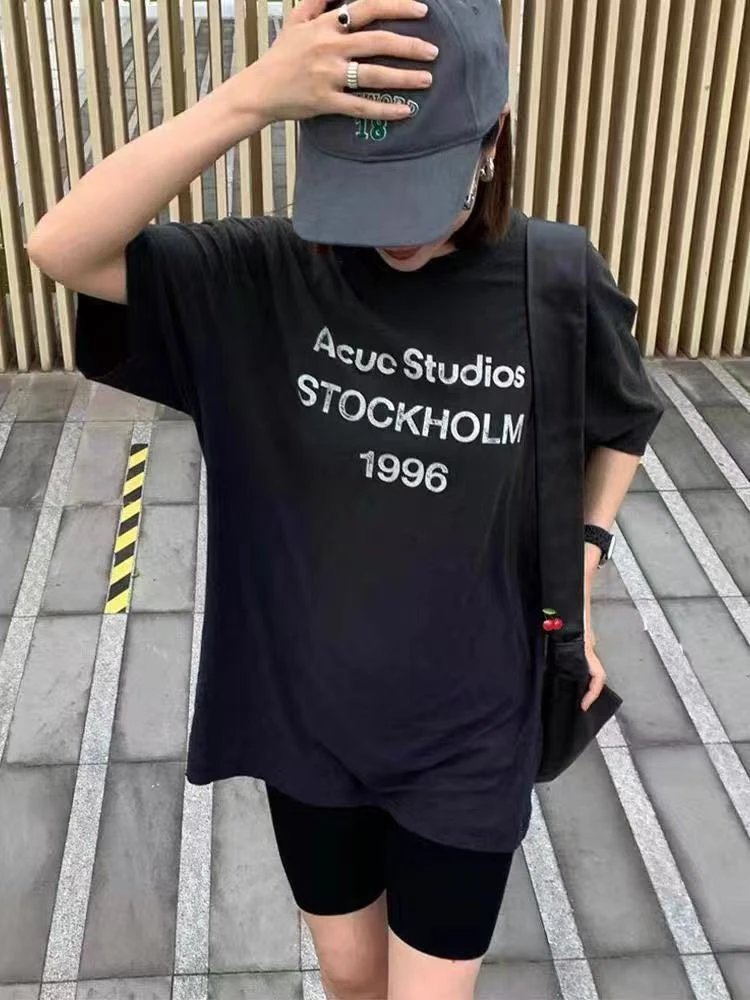 Acne Studios Stockholm 1996 Oversized T-Shirt Black - 7