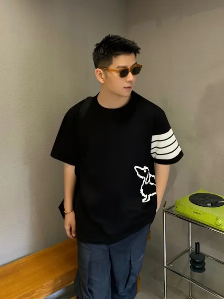 Dior Oblique Print T-Shirt White / Black - 26