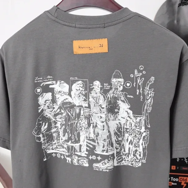 Loewe Graphic Print T-Shirt White - 9