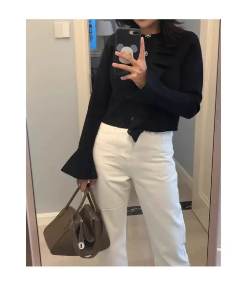 Hermès Lindy Bag 30 in Gris Tourterelle Shoulder Bag - 23