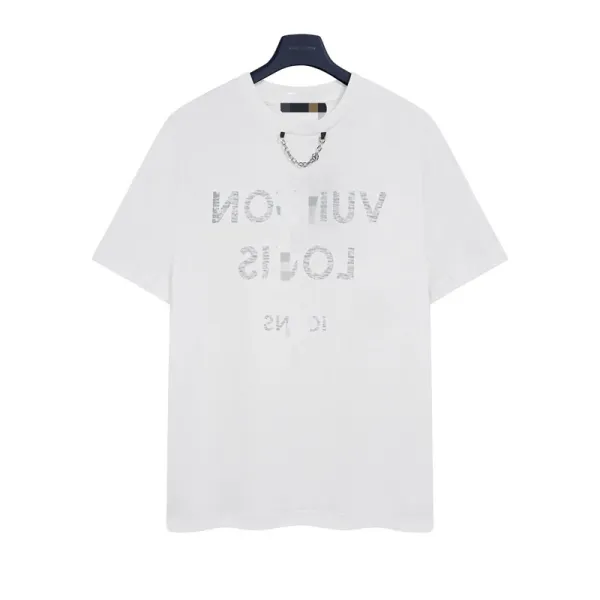 Louis Vuitton Monogram Reverse Print White T-Shirt - 1