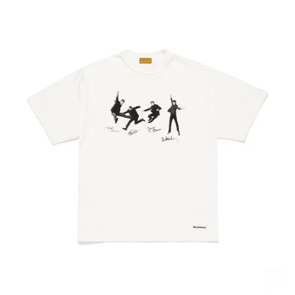 Human Made x The Beatles Jumping Photo T-Shirt White - 1