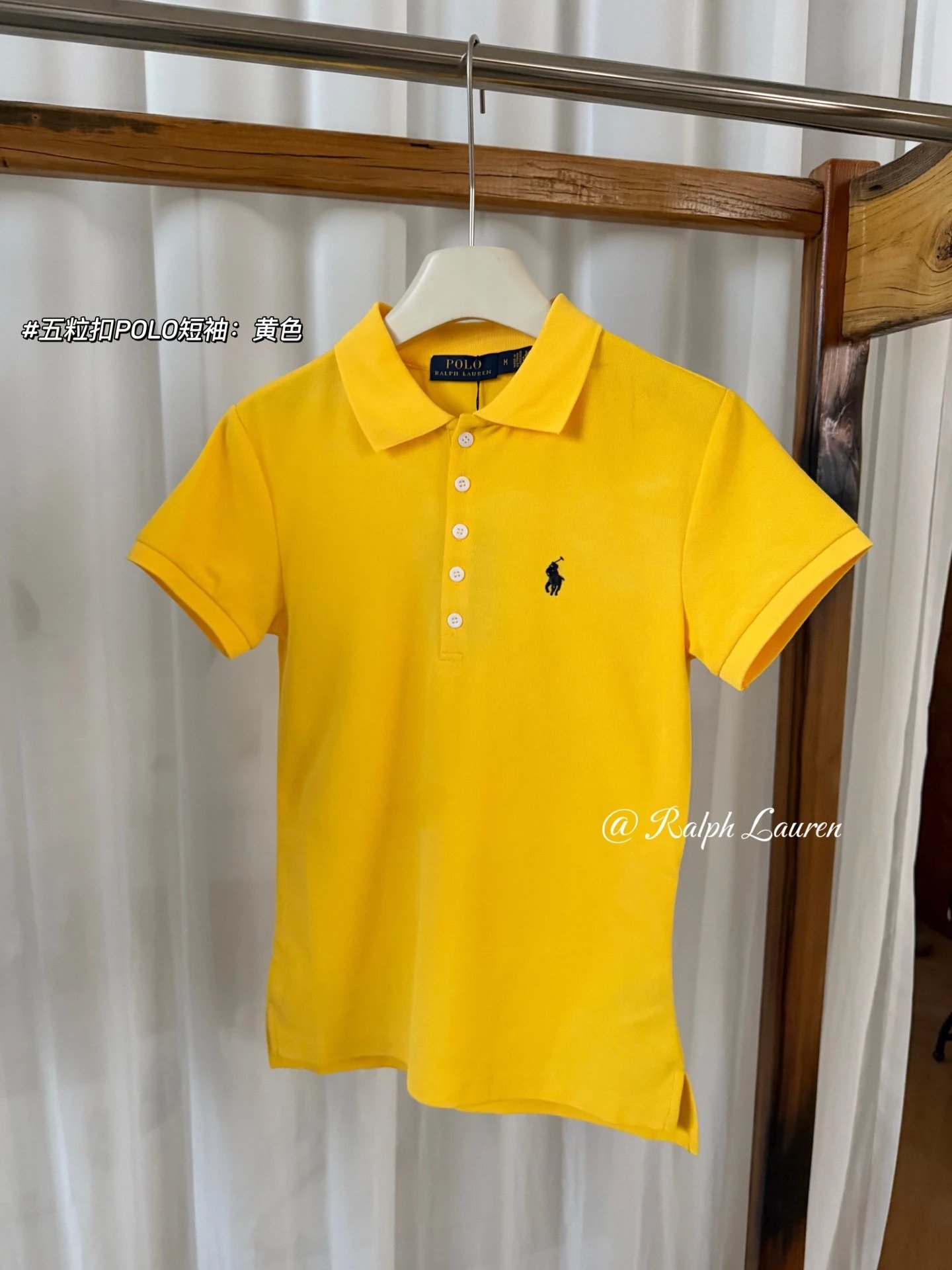Polo Ralph Lauren Five-Button Polo Shirt Gray Tops Polo - 12