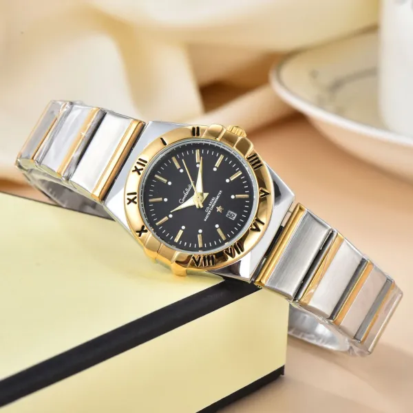 Design Constellation Co-Axial Master Chronometer Silver Dial Stainless Steel Watch Watches - 4