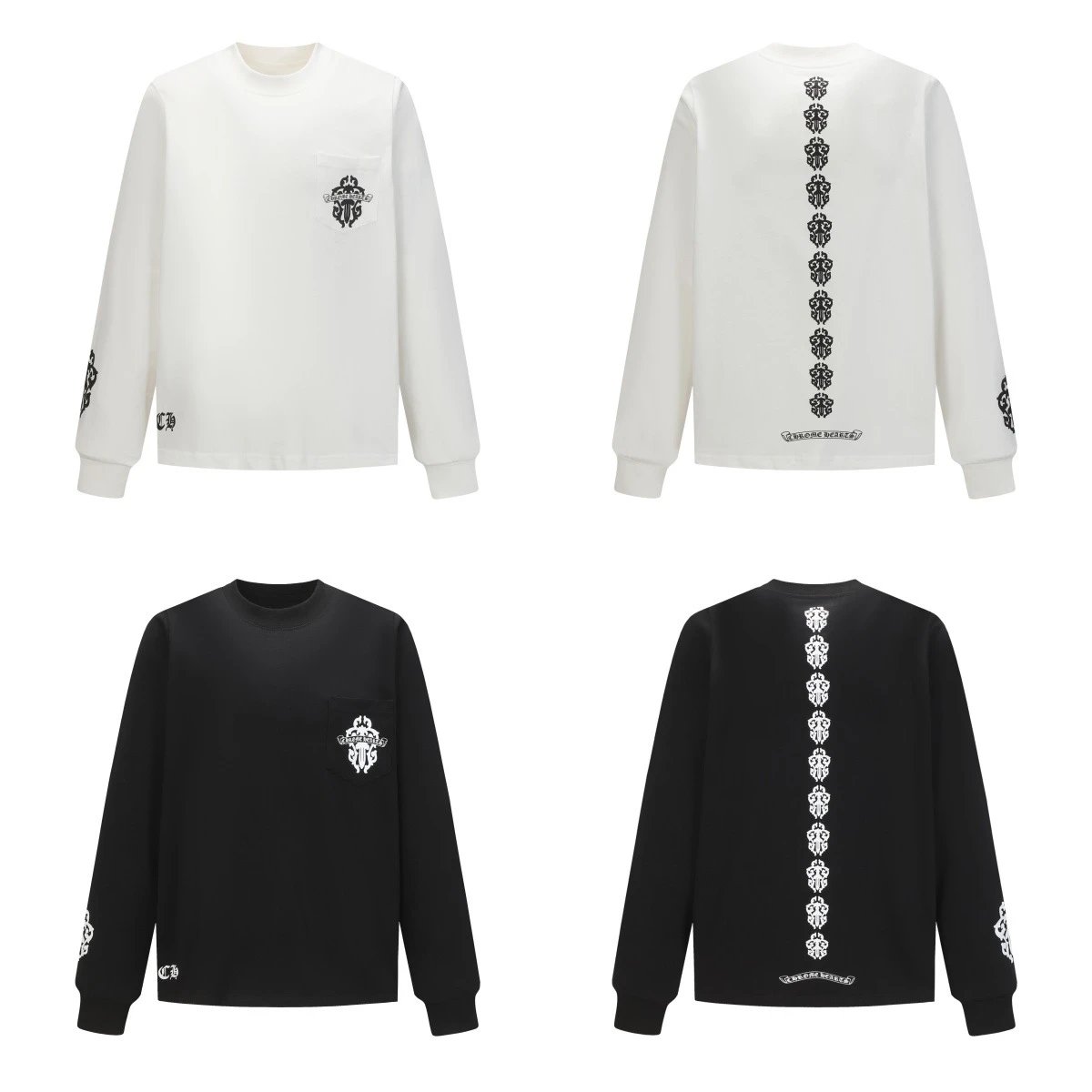 Chrome Hearts Long Sleeve T-Shirt White - 37