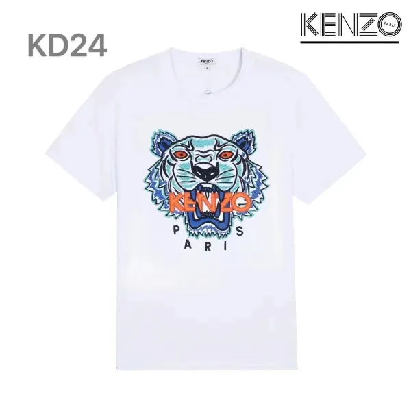 Kenzo Tiger Head Graphic Black T-Shirt - 40