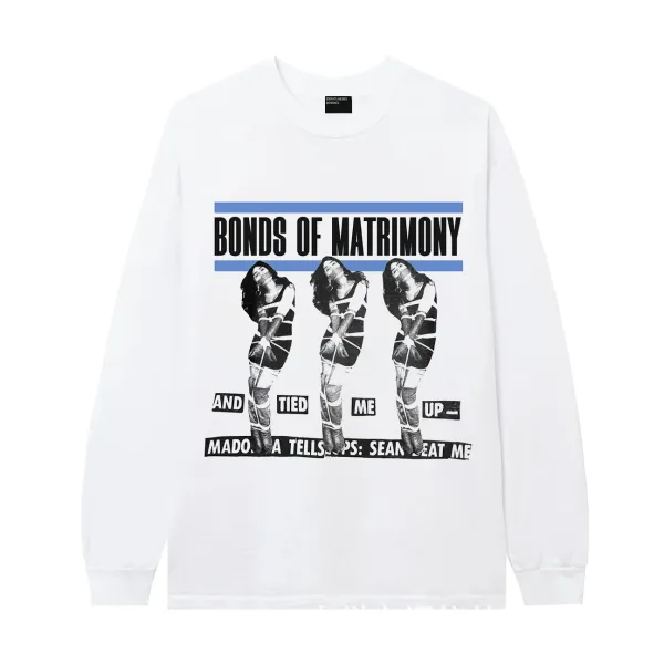 Design Bonds of Matrimony Long Sleeve T-Shirt White - 1