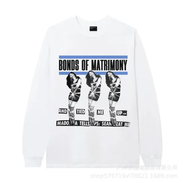 Design Bonds of Matrimony Long Sleeve T-Shirt White - 1