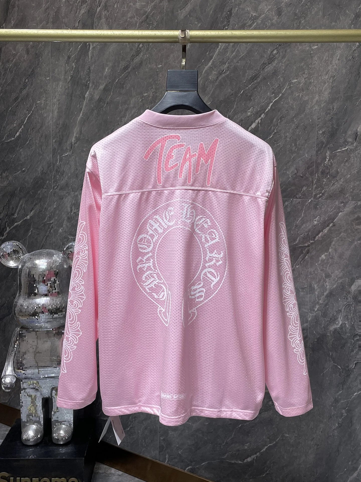Chrome Hearts FORM Mesh Jersey Set Pink - 5
