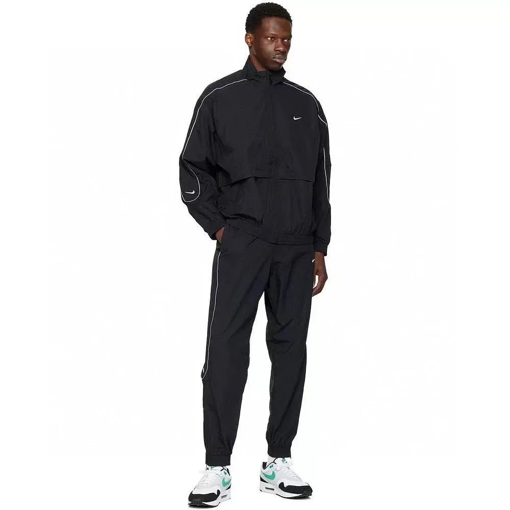 Nike Jackets Reflective Piping Windbreaker Jacket image 7