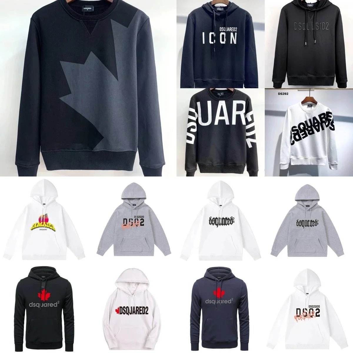 DSquared2 Black Hood