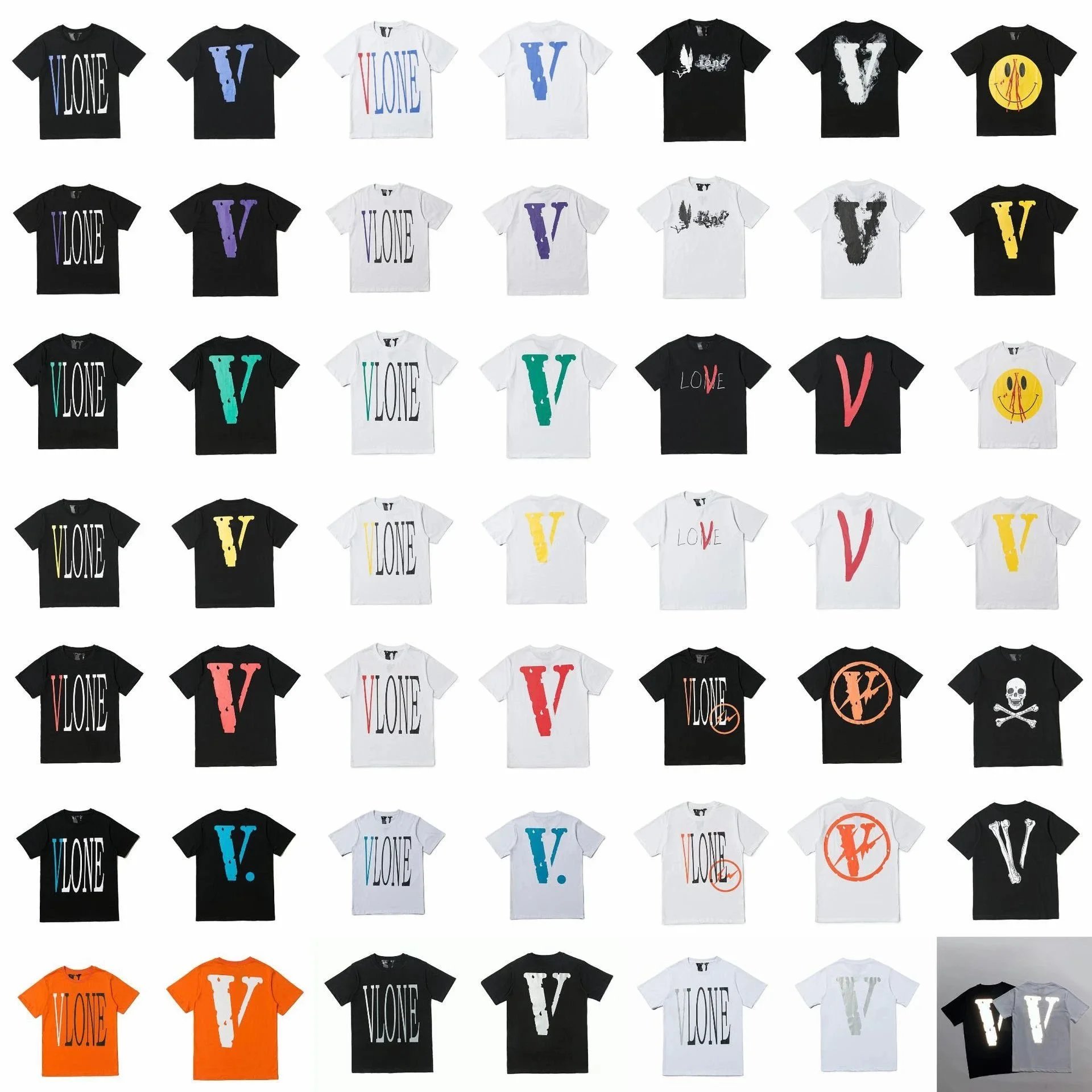 Vlone Black and Whit