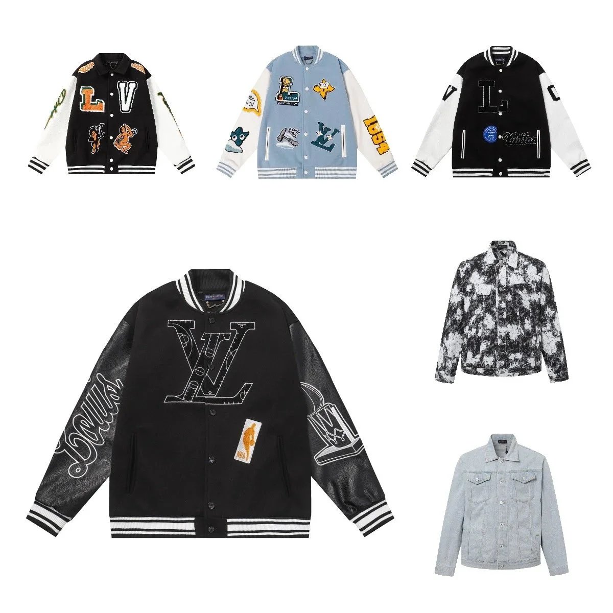 Louis Vuitton Black Bomber Jacket