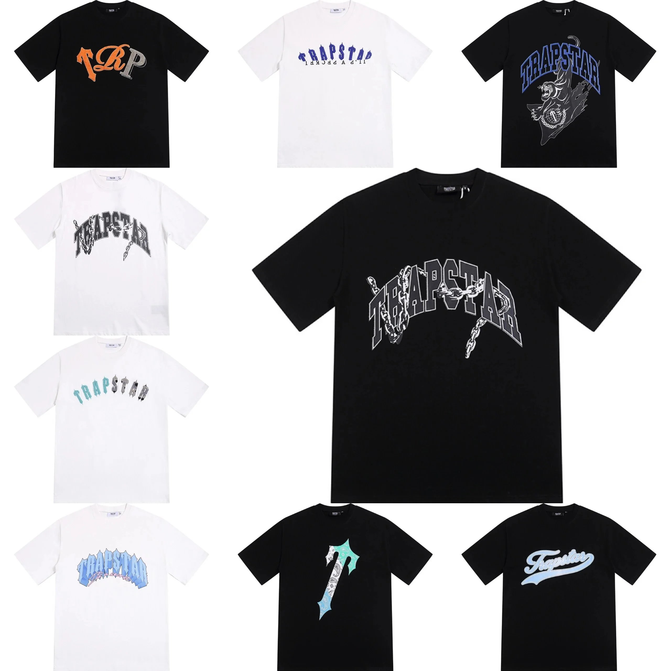 Trapstar Black and W