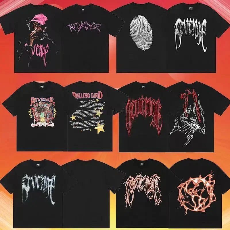 Black Graphic T-Shirt Collection