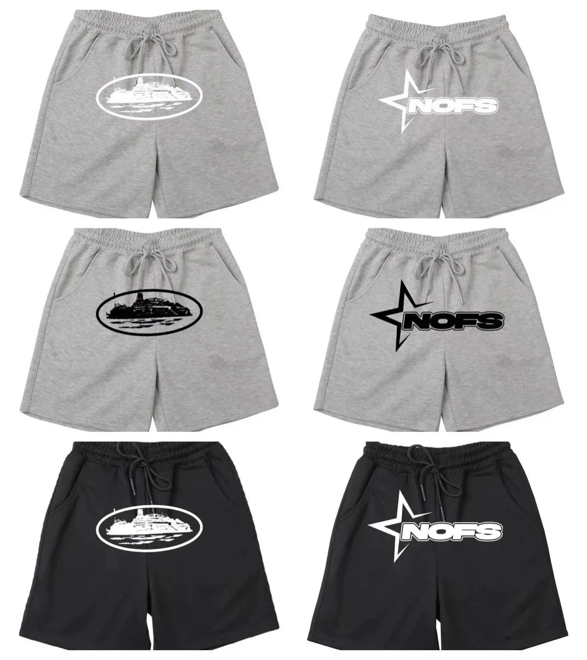 NOFS Grey and Black 