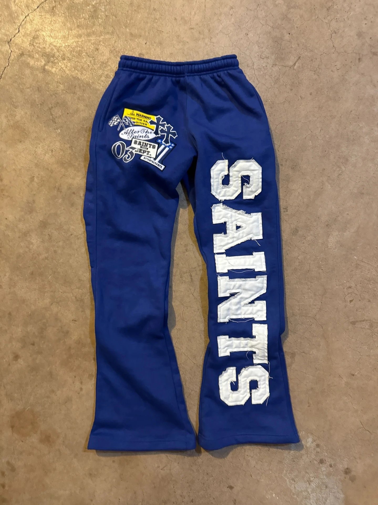 YN-Dark Blue Trousers SKU image