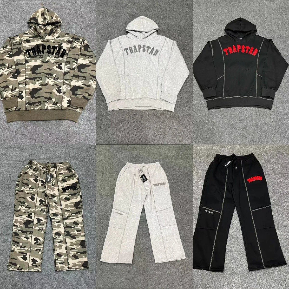 Trapstar Camo Hoodie