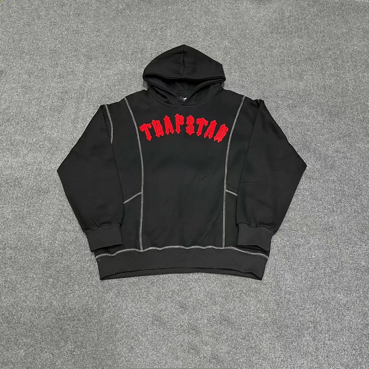 Black hoodie SKU image