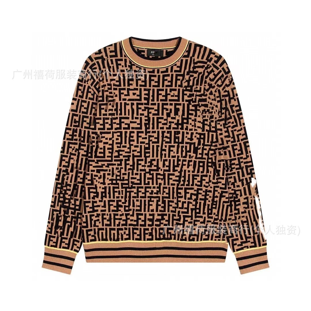 FEF Knitwear Graphic Knit Sweater and Cardigan image 5