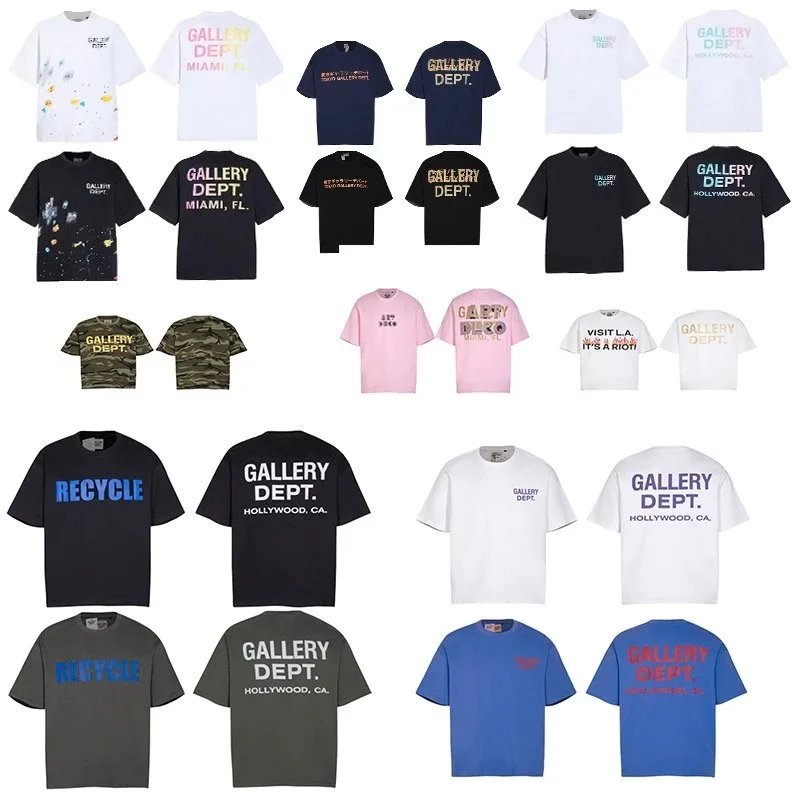 Gallery Dept. White Short Sleeve T-Shirt
