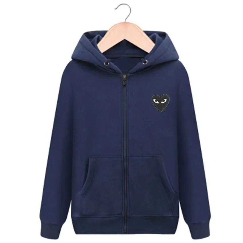 BB—Little Black Heart, fleece-lined, navy blue SKU image