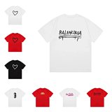 Balenciaga Logo Heart Graphic T-Shirts [39 styles]
