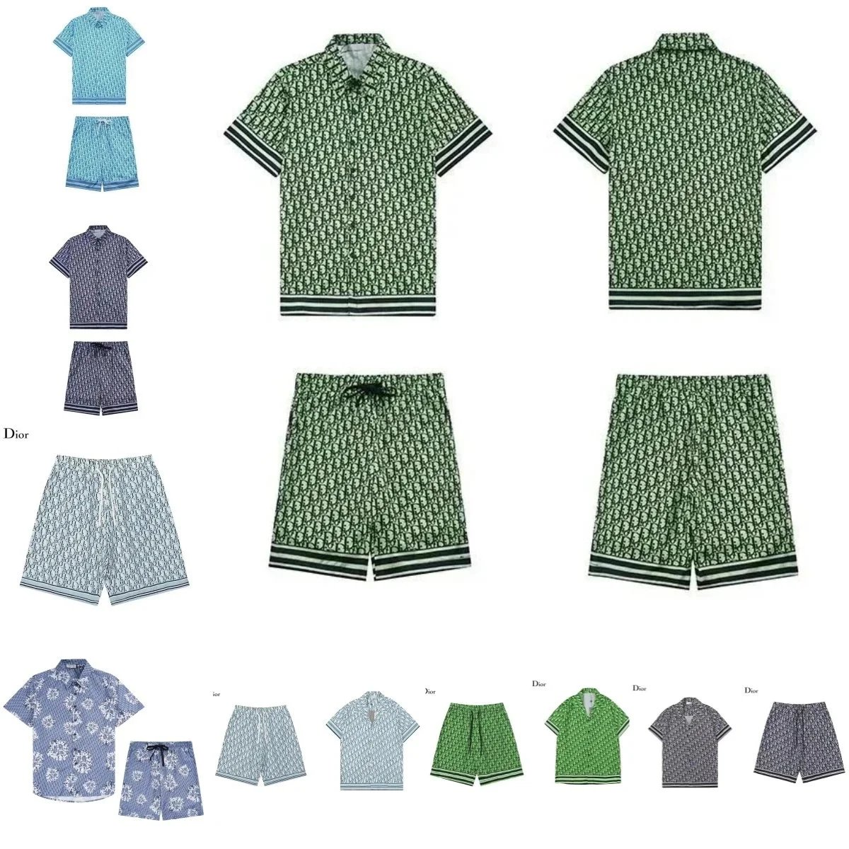 Dior Green Short Sle