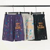 DEPT. de la GALERIE Paint-Splatter Drawstring Shorts [11 styles]