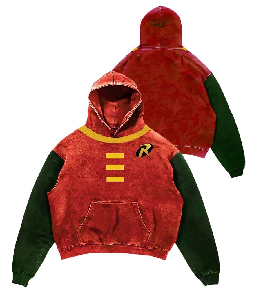 Design The Flash Logo Distressed Hoodie Red Hoodie - 12