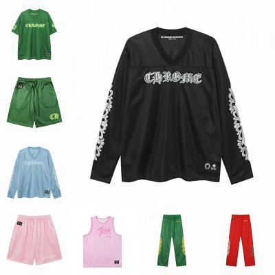 Chrome Hearts Mesh Sports Jersey/Shorts/Pants Set [26 styles]