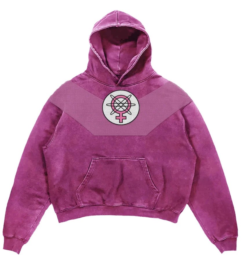 Design The Flash Logo Distressed Hoodie Red Hoodie - 2