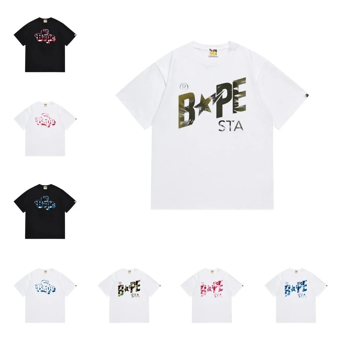 A BATHING APE White 