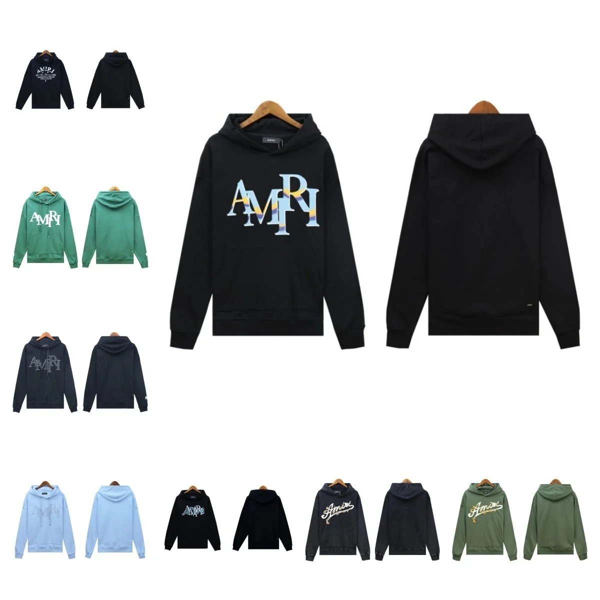 Amiri Black Hoodie
