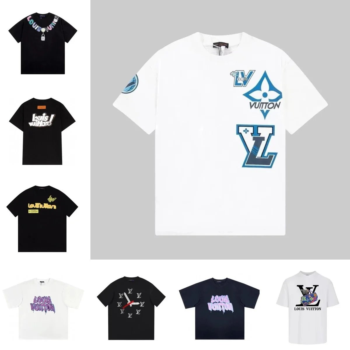 Louis Vuitton White Graphic T-Shirt