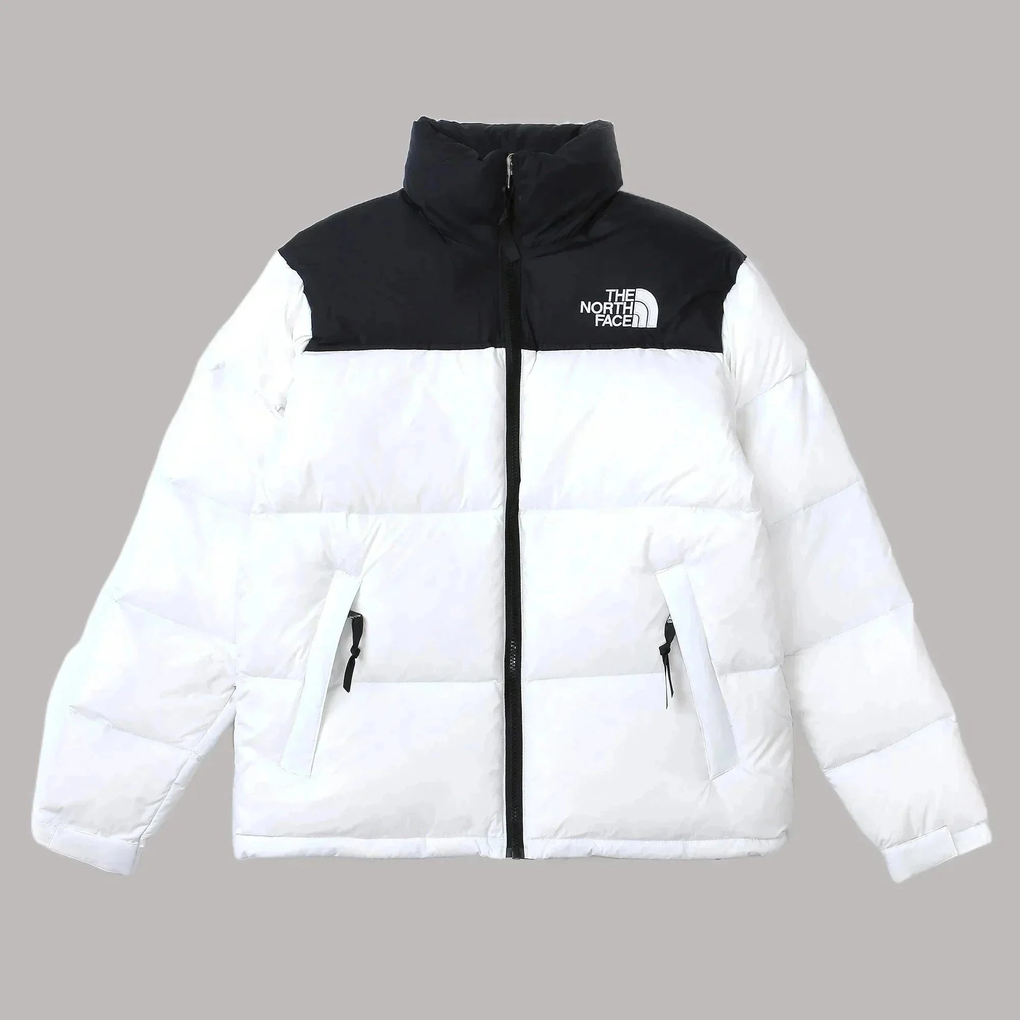 Burberry Check-Trimmed Down Jacket Black - 4