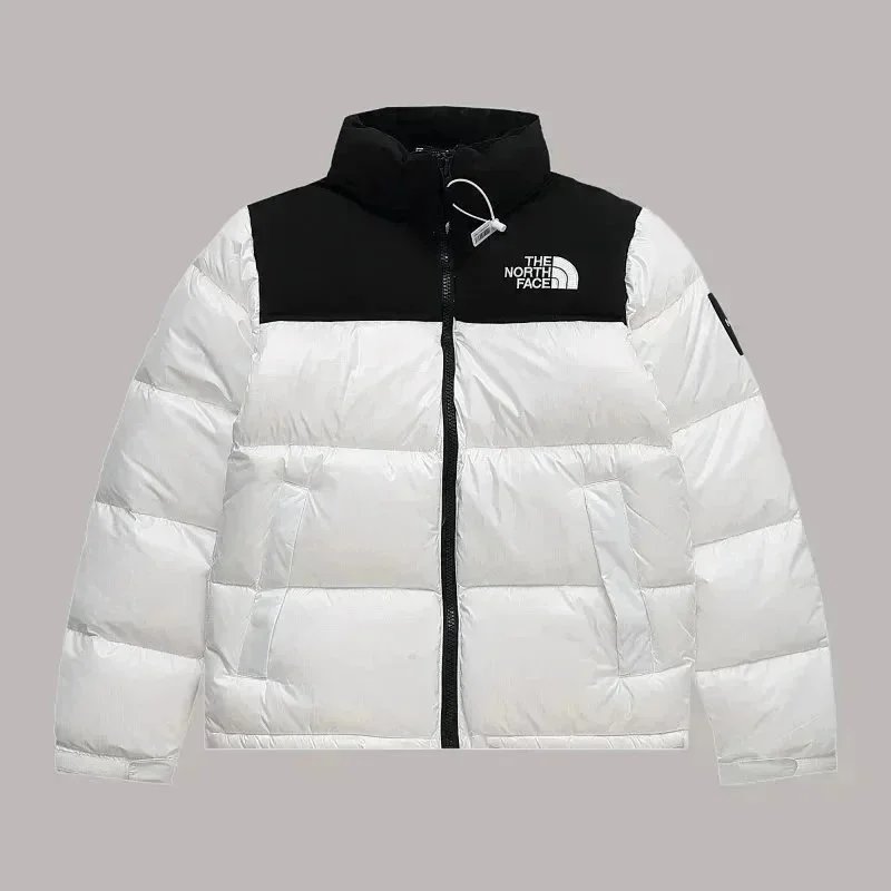 Burberry Check-Trimmed Down Jacket Black - 15