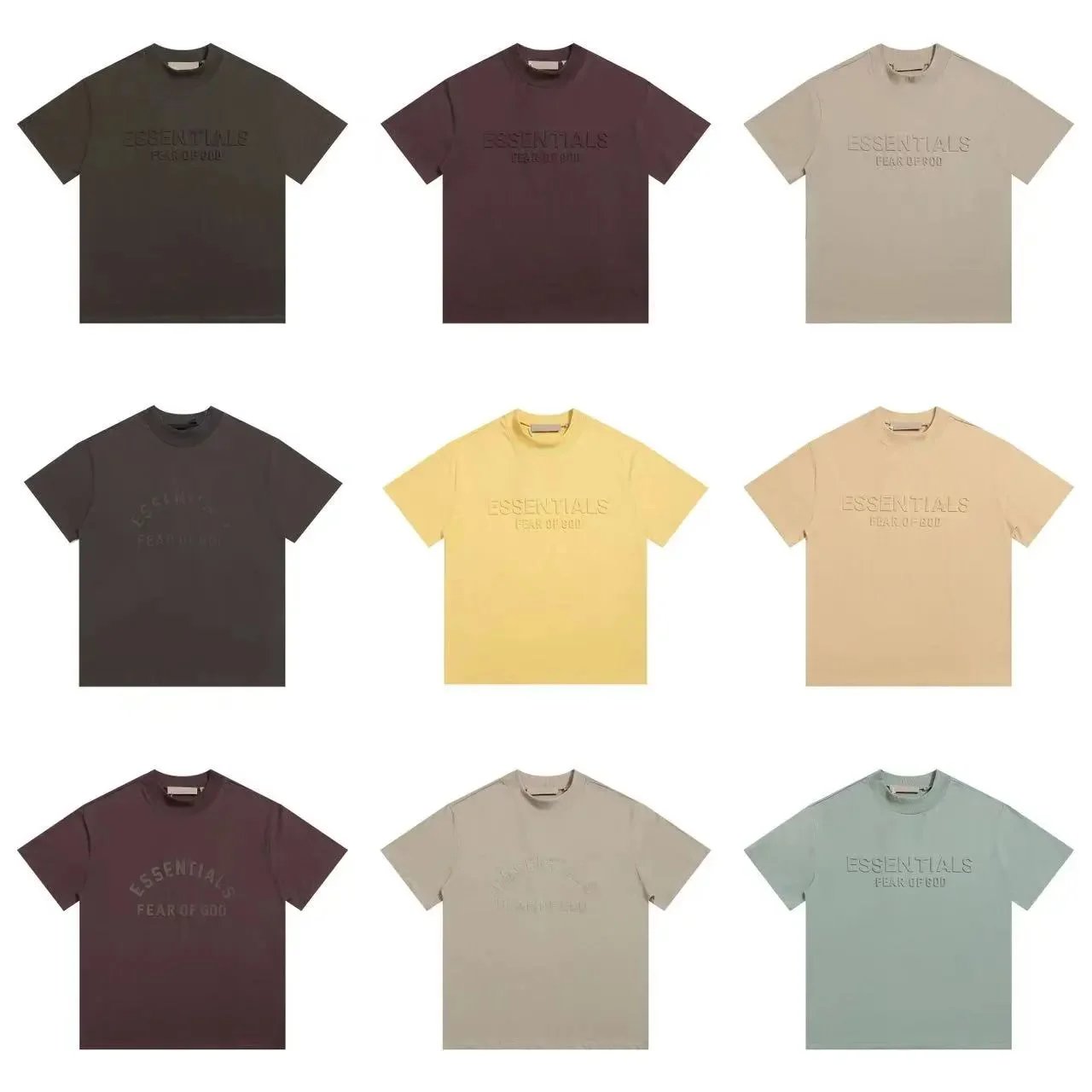 Fear of God Essentials T-Shirt in Various Colors
