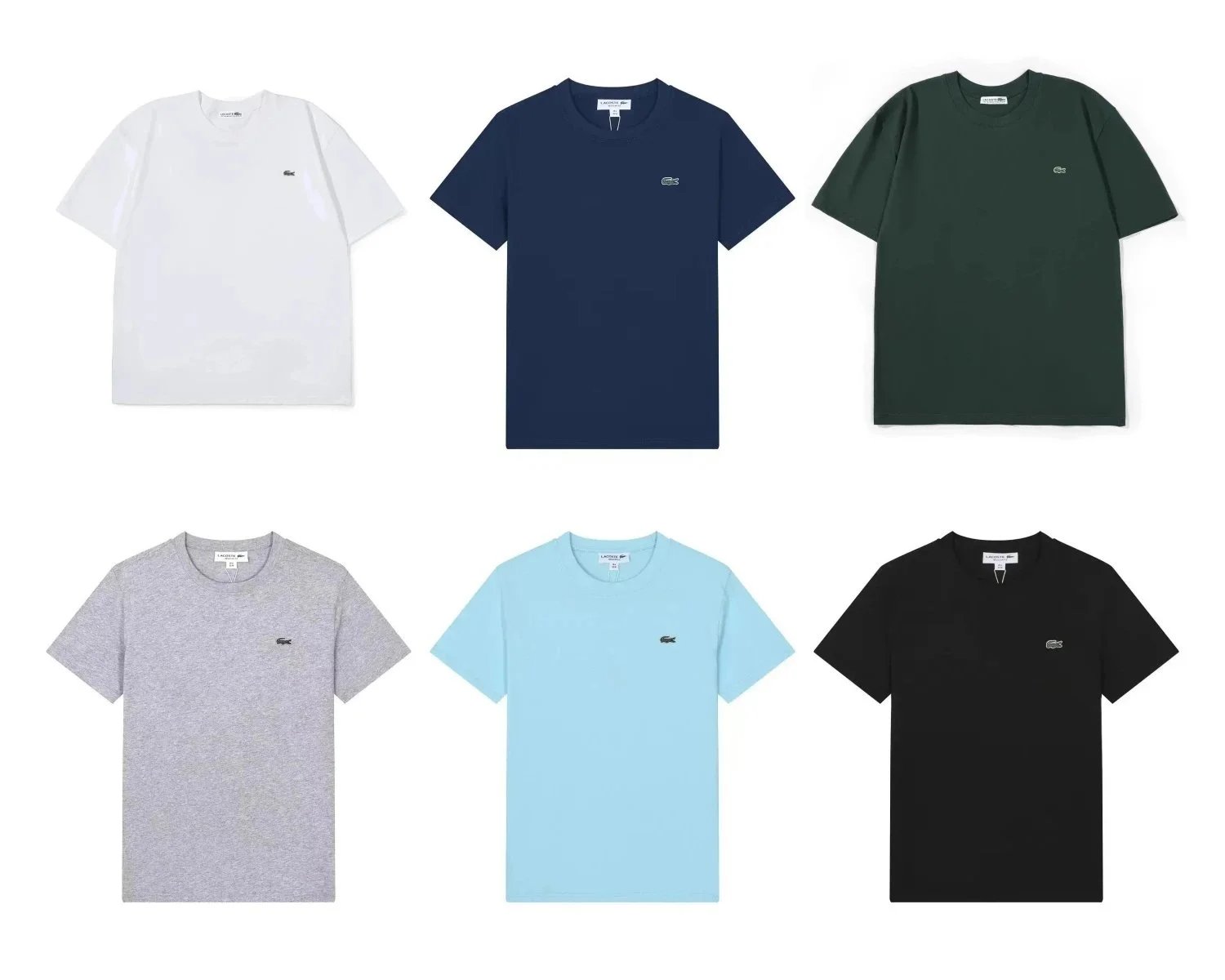 Lacoste White Short Sleeve T-Shirt
